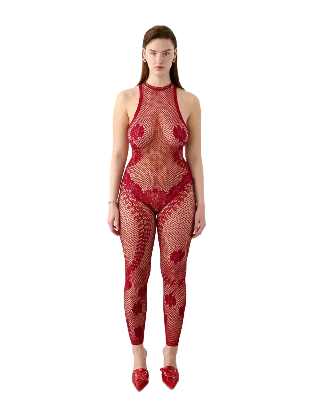 Shapewear Fetch Jumpsuit Red