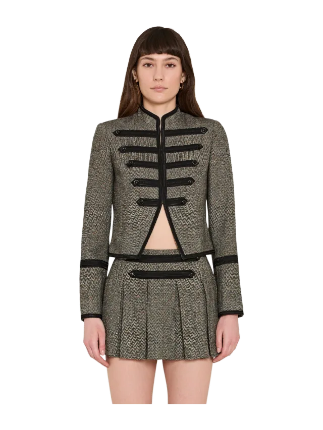 Amanda Uprichard Fiona Jacket in Watson Tweed