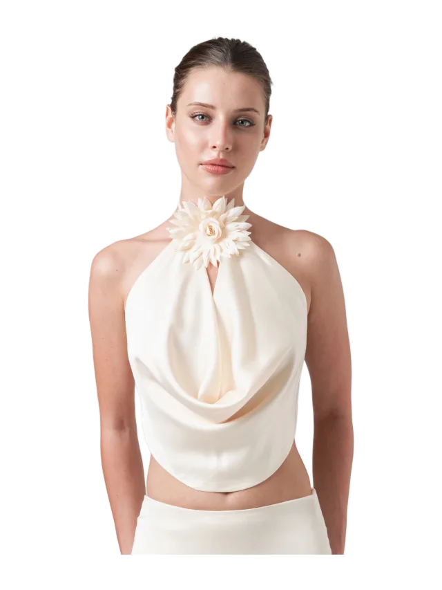 Seam FIORE TOP - CREAM