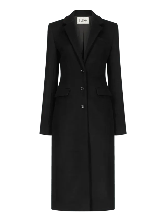 Ludovic de Saint Sernin Fitted Coat in Wool