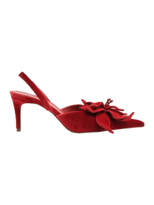 Farm Rio Flower Velveta Close Toe Heeled Sandal