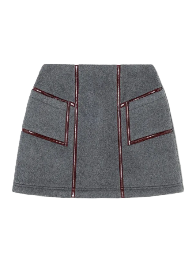 Frankie Grey Short Skirt