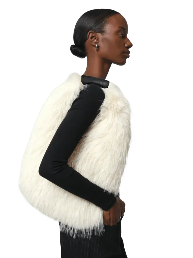 Apparis Fringe Fur Bag