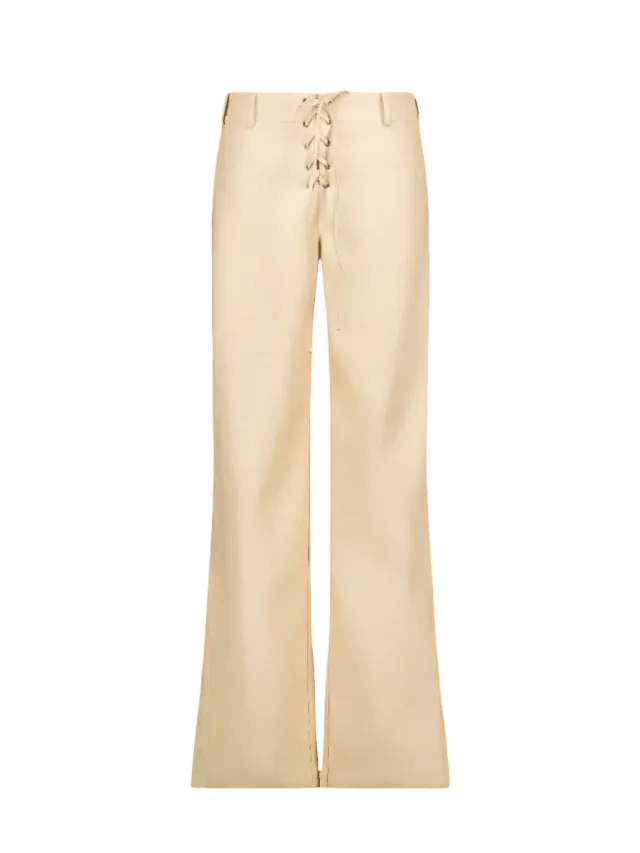 Saemdi GIA PU TROUSERS