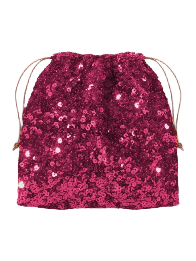 Maria La Rosa Giga Paillettes Pouch
