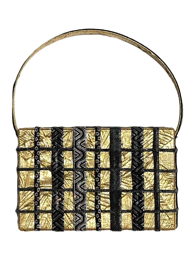 Simitri Gilded Etoile Clutch