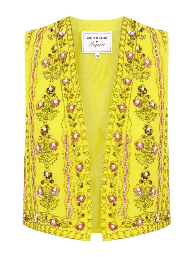 Antik Batik Gilet Gisela
