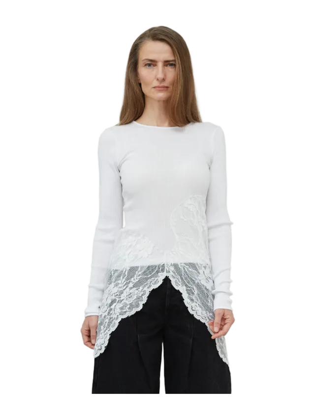 OpéraSPORT GINEVRA SEAMLESS DRESS - WHITE