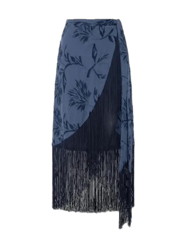 Azulu GRASSLAND SKIRT NAVY BLUE