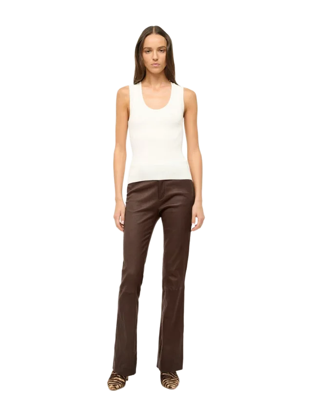 Staud Hanover Leather Pant