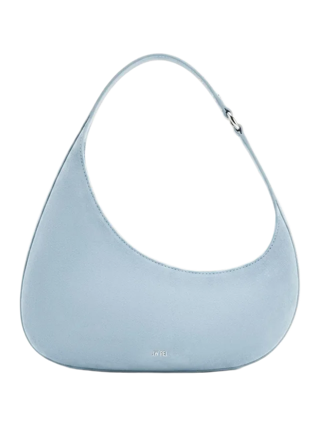 JW Pei Harlee Faux Suede Shoulder Bag
