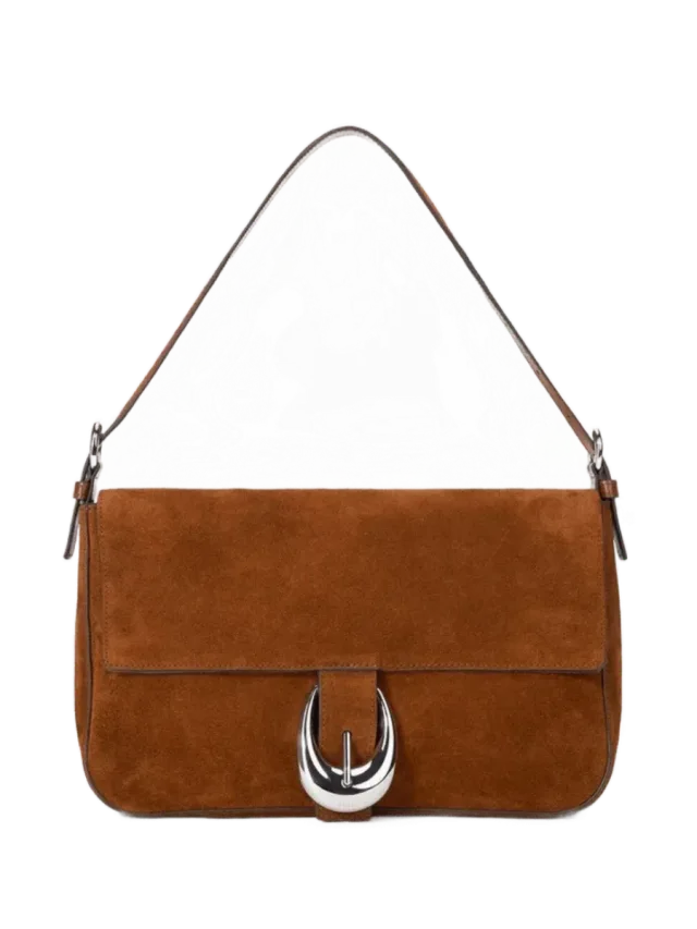Staud HARLOW MEDIUM BAG | TABAC SUEDE