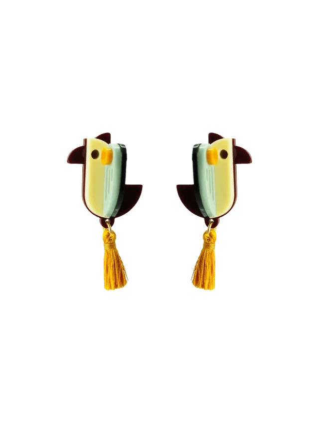 Gissa Bicalho HARPY EARRING