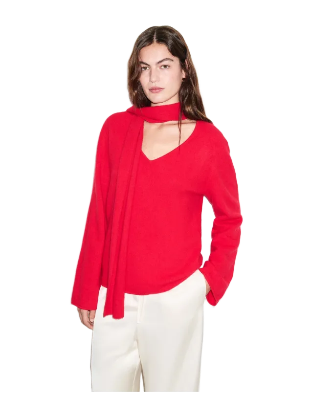 Aligne Hunter Scarf Wool Knit