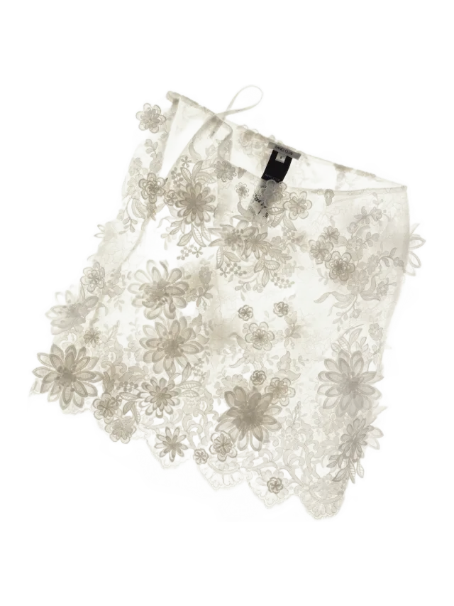 Fancì Club Impasto Embroidered Midi Skirt