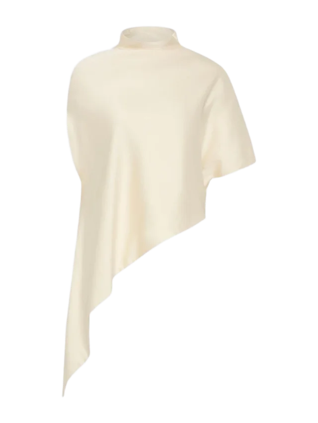 Bianca Spender IVORY TWILL EVOLUTION TOP