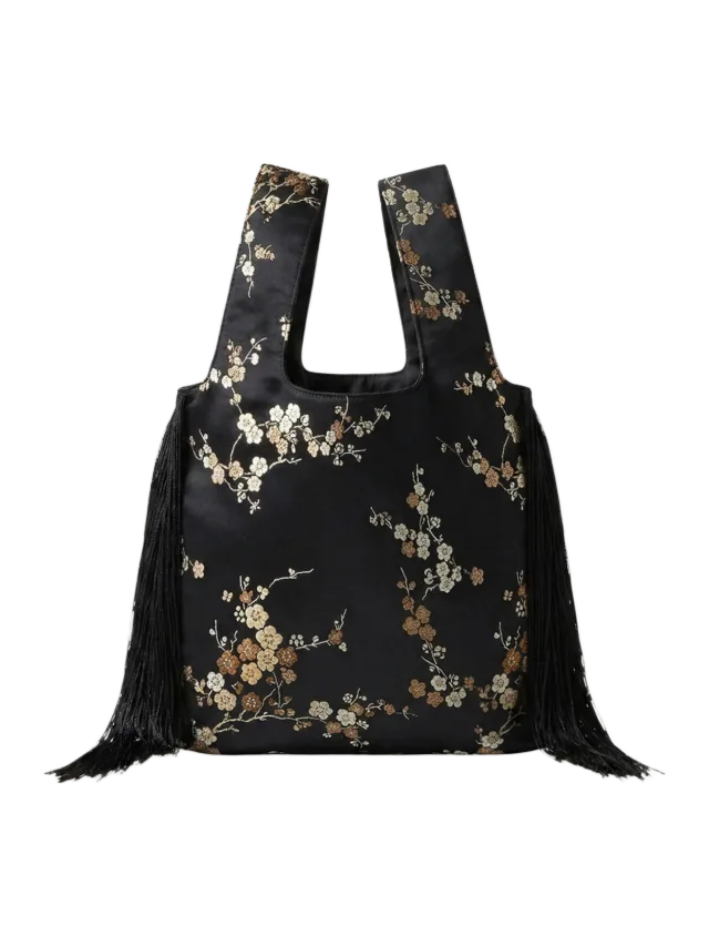 Le Nodo JAPAN EXCLUSIVE - Black Floral Blossom Le Sac Mini