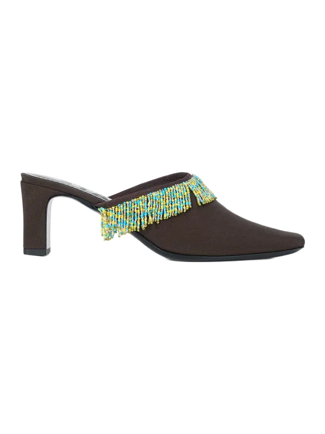 Staud Joanna Kitten Heel Mule
