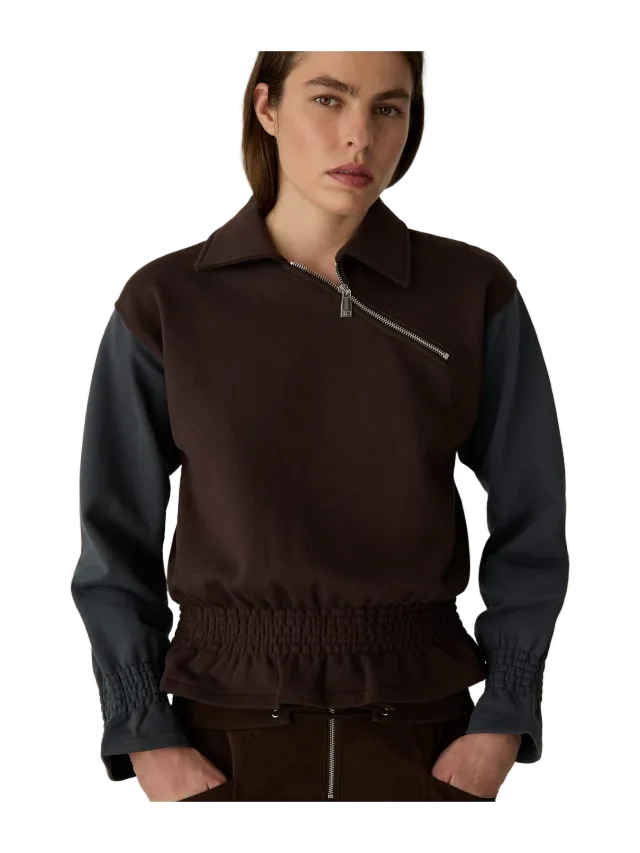 Laagam JOLANDA BROWN SWEATSHIRT