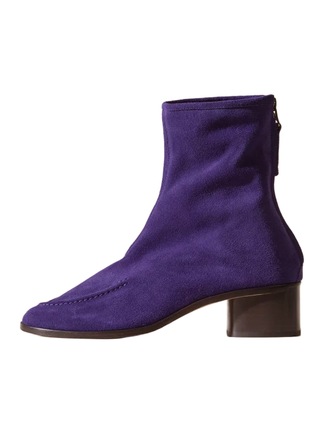 Hereu JULIOL BOOT SUEDE HEELED - Soft Low-Calf Boot