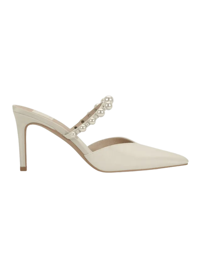 Dolce Vita KANIKA PEARL HEELS VANILLA SILK