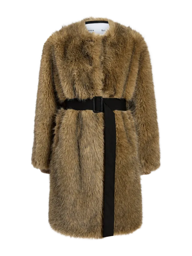 Proenza Schouler Khai Coat in Faux Fur