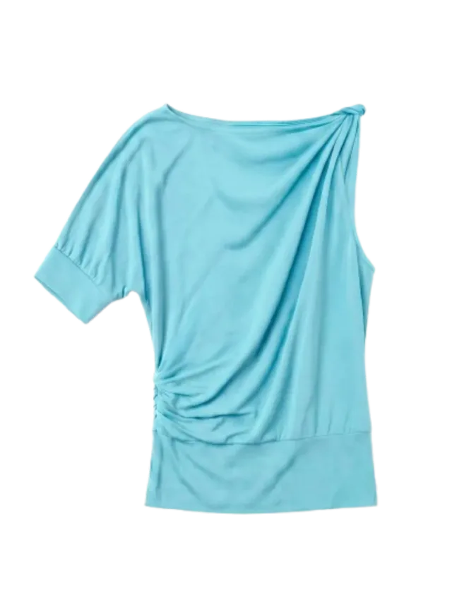 Peachy Den Kylie Bubble Top, Aqua