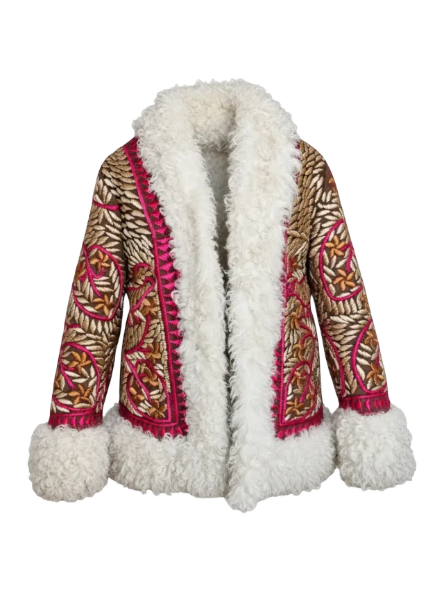 AQL&NAFS Laily Handmade Afghan Coat