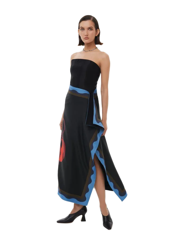 Alas Silk Late Bloomer Reversible Skirt