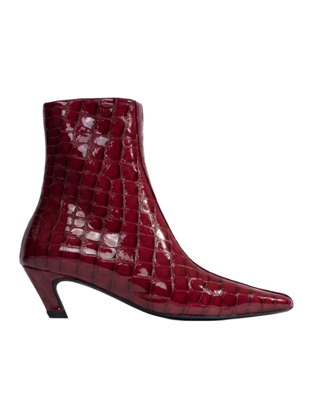 Anonymous Copenhagen Leyla Polished croco calf Pomegranate