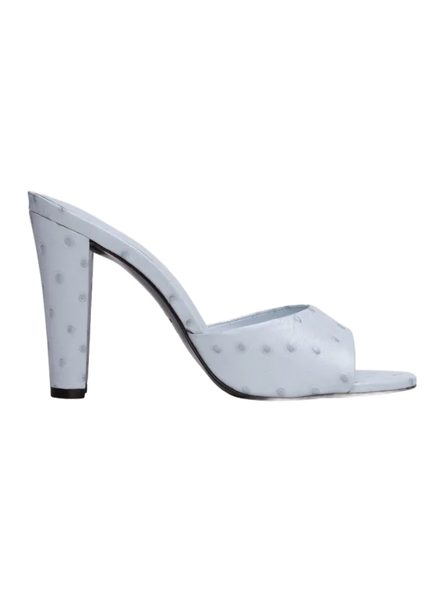 Black Suede Studio Lila 95 Mule