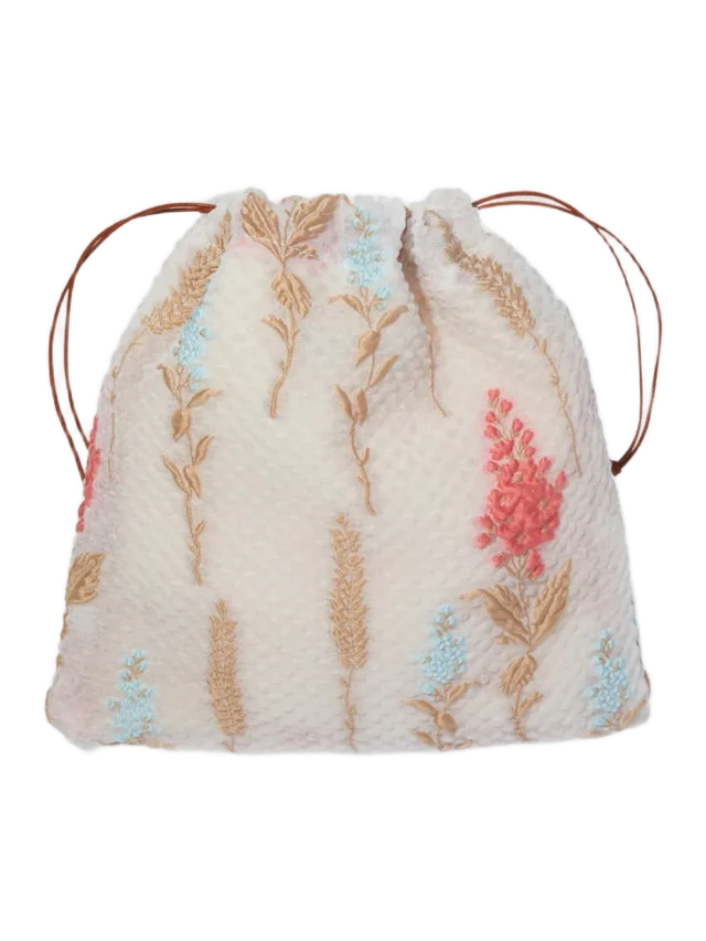 Maria La Rosa Lily Pouch