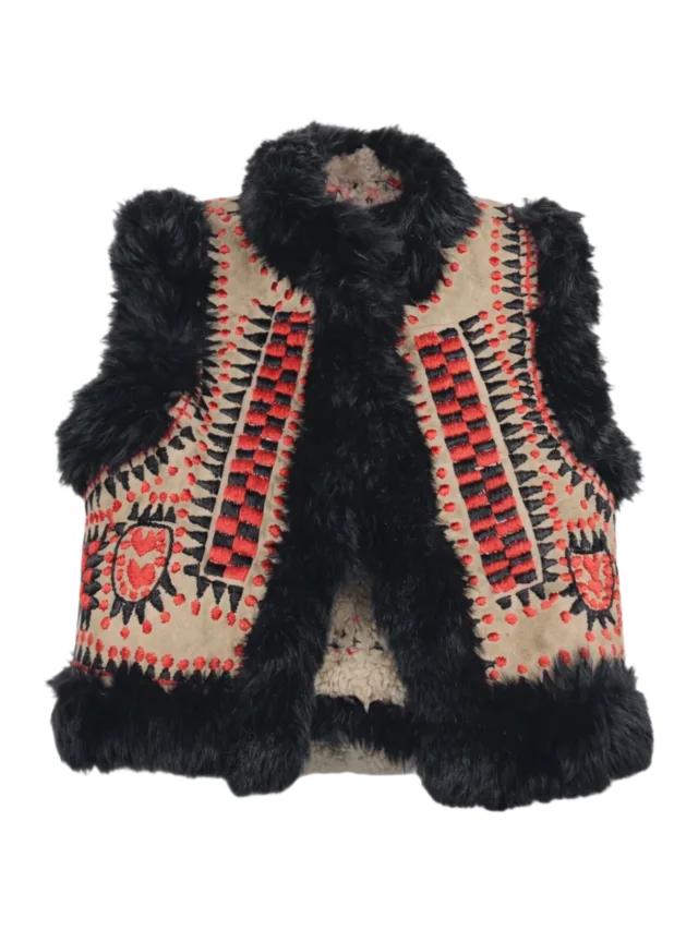 AQL&NAFS Lolaka Handmade Afghan Vest
