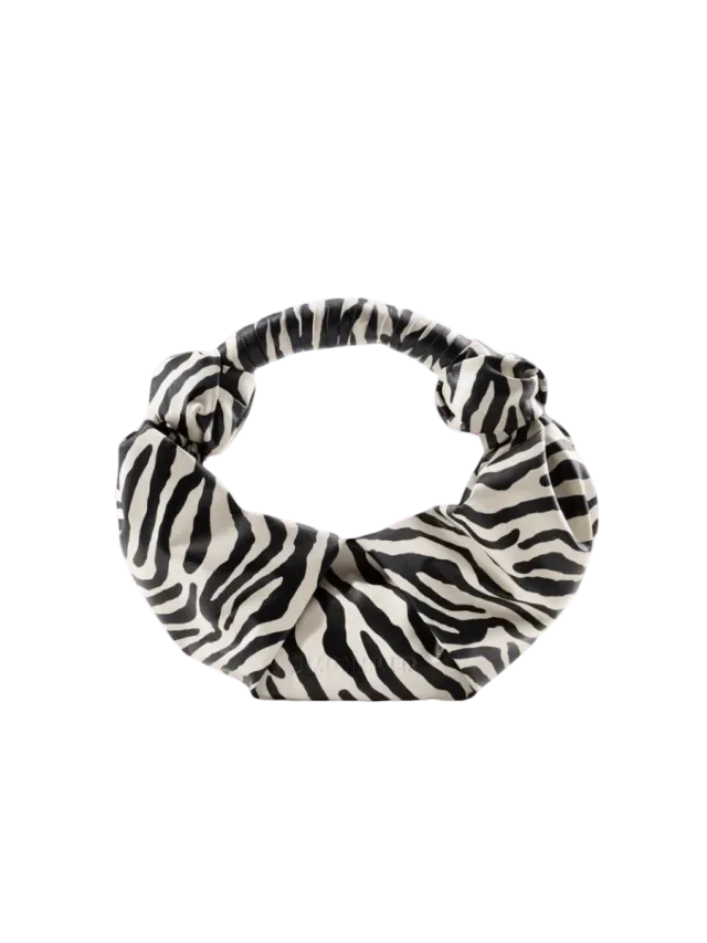 Simon Miller Lopsy Bag in Zebra Trip