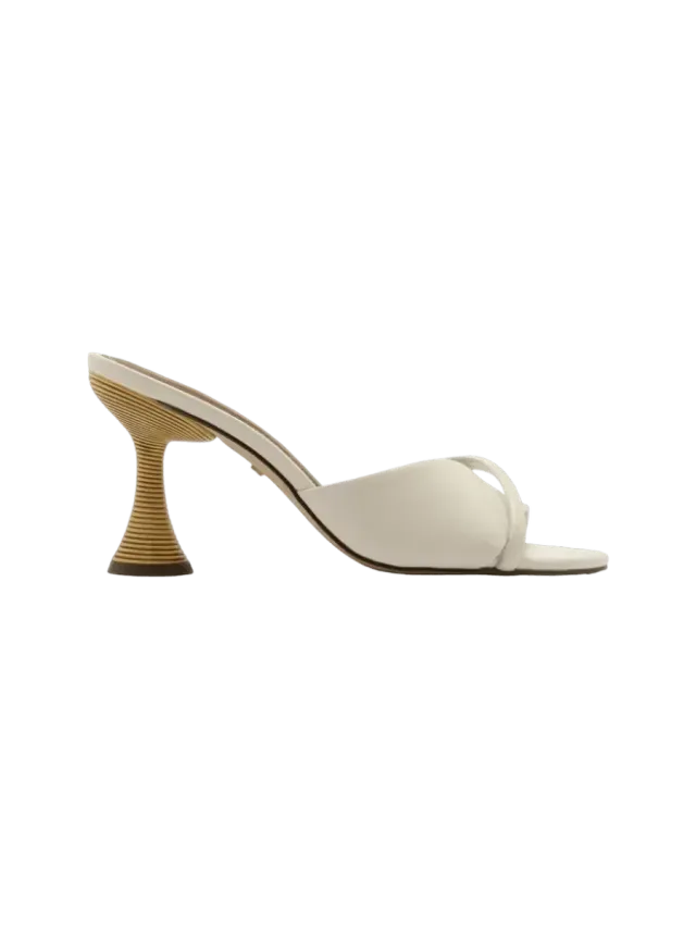 Luca High Stiletto Leather Sandal