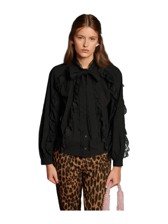 Sister Jane Lullaby Lace Trim Blouse