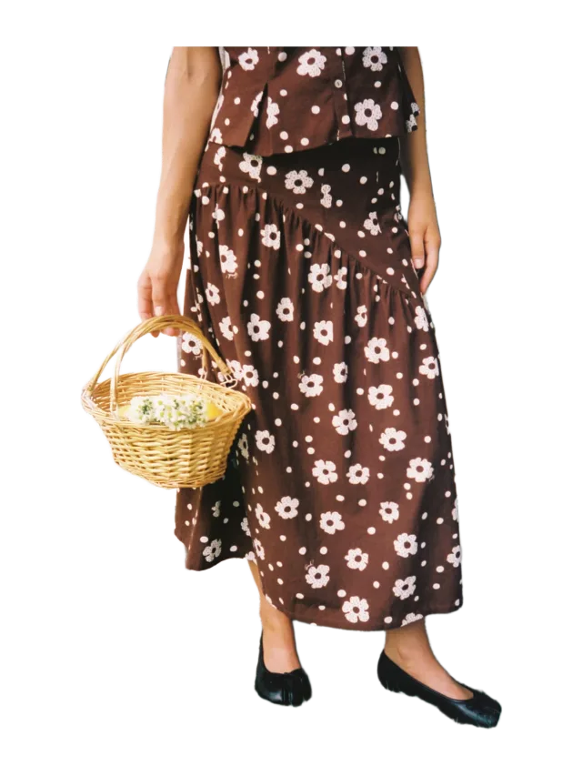 Lisa Says Gah Maeve Midi Skirt