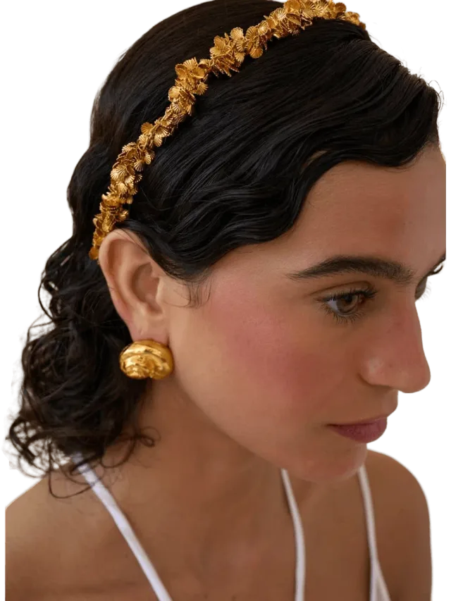 Lelet NY Marina Clustered Shell Headband