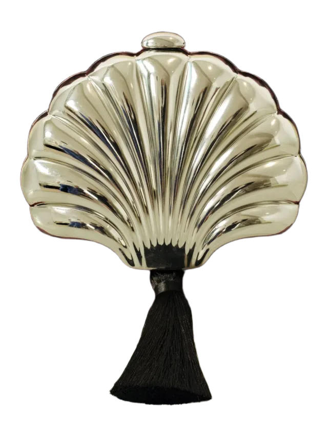 Simon Miller Metal Concha Clutch