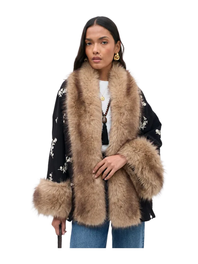 Rixo Micah - Alexa Flower Embroidery