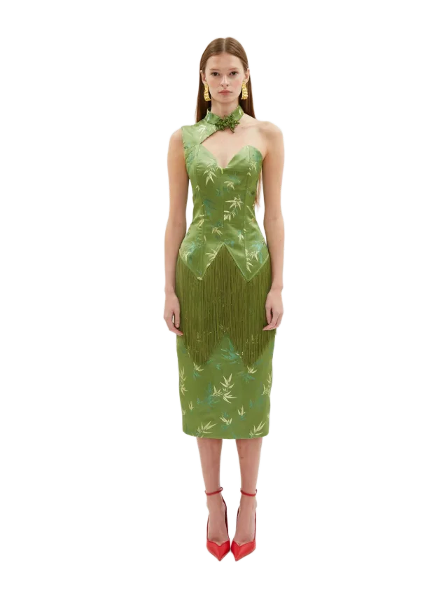 Kim Shui Midi Pencil Skirt