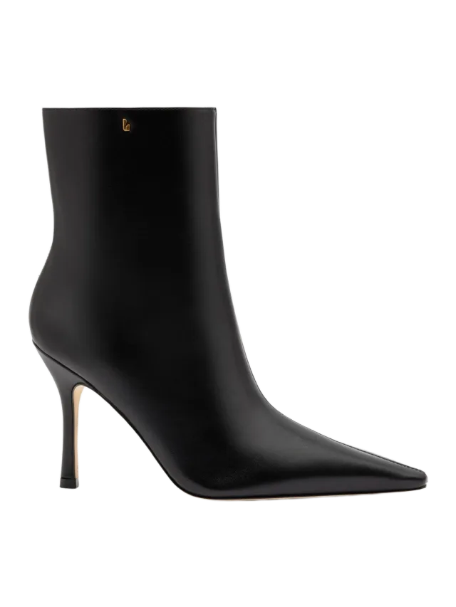 Larroudé Mini Carine Boot In Black Leather
