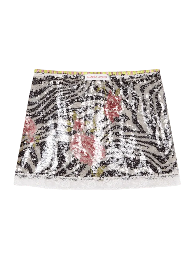 HAND OVER Mini Skirt