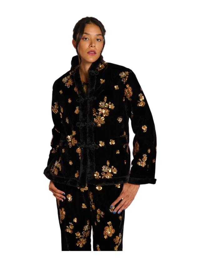 Sister Jane Mirage Velvet Jacket