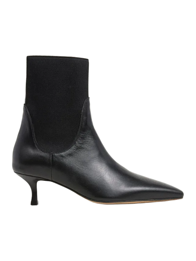 Flattered Monroe Leather Black