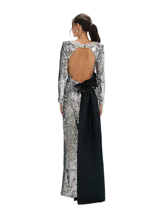 PatBO MOONLIGHT SEQUIN GOWN