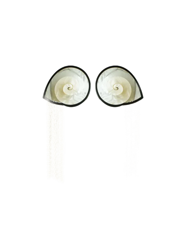 Gissa Bicalho NAUTILUS EARRING