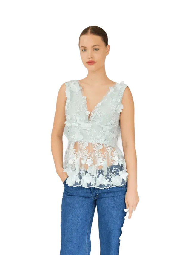 OpéraSPORT NAYA TOP - BABY BLUE