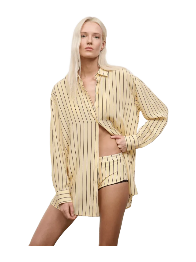 Staud Nolan Silk Shirt