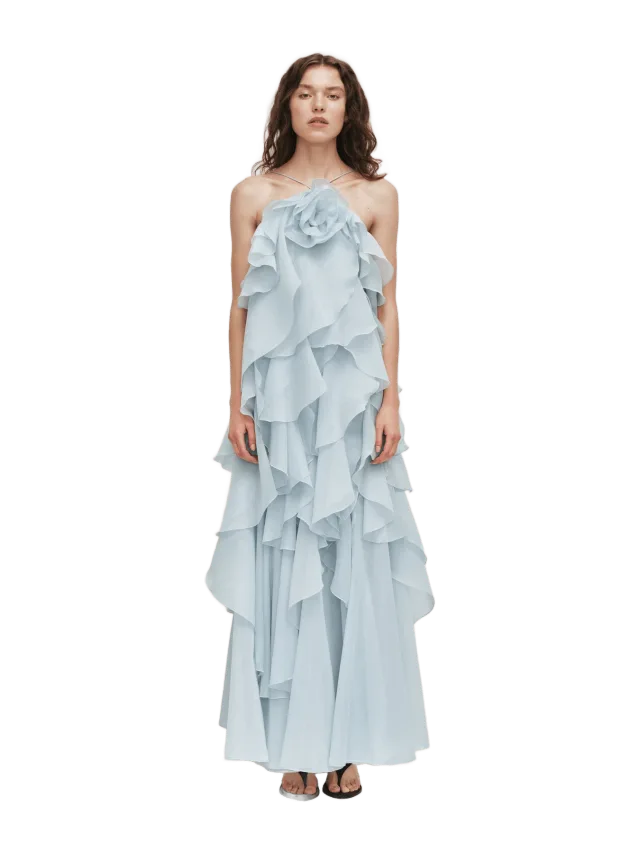 Aje Pandorea Layered Maxi Dress